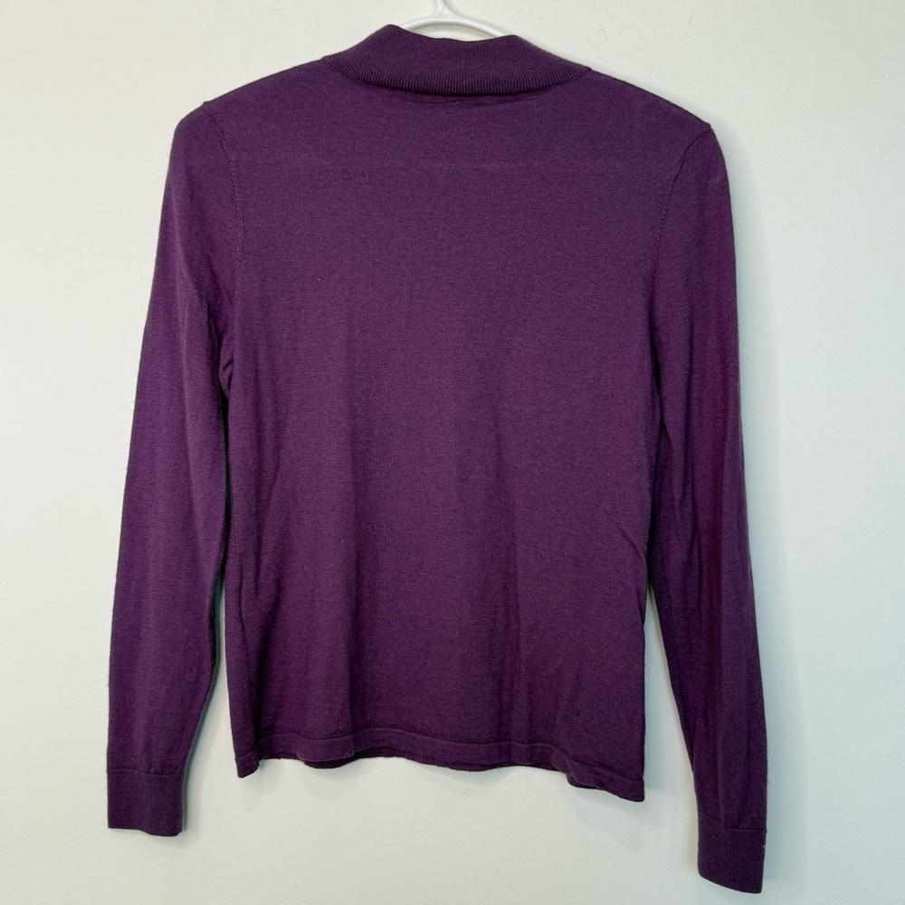 Silk Cashmere Wool blend Sweater size M - Picture 3 of 9